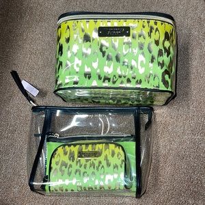 VS PINK cosmetic travel bags